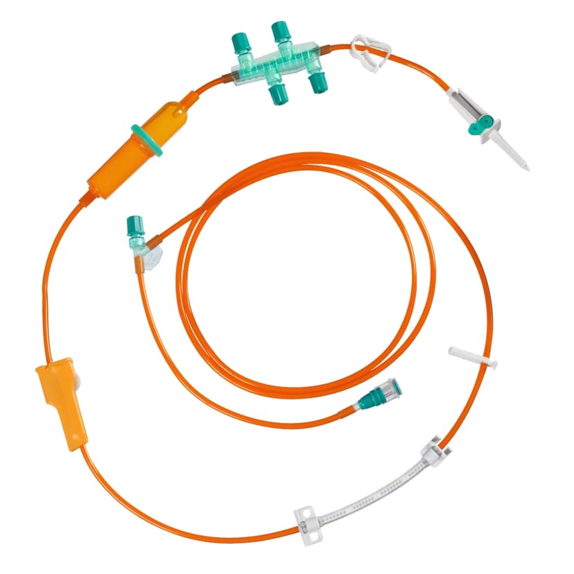 Cyto-Set® Infusomat® Space Air Stop-mit 5 nadelfreien Ventilen, UV-protect