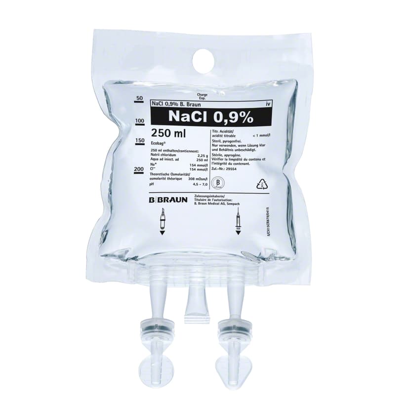 NaCl 0.9 % Ecobag 250 ml-Produktbild
