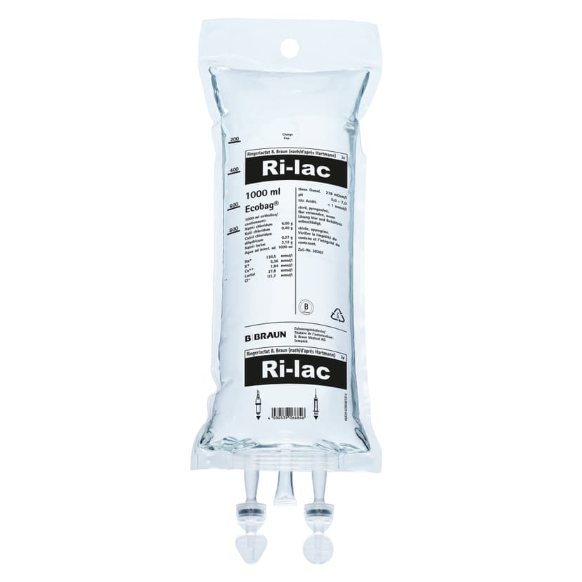 Ringer Lactat Ecobag 1000 ml-Produktbild