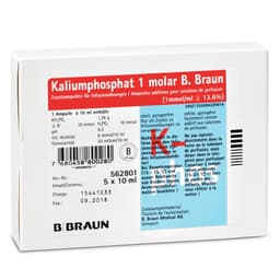 Kaliumphosphat 1molar B. Braun Schachtel-Produktbild