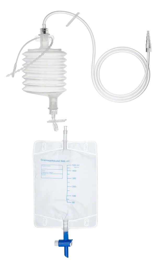 Drainobag® LVS-Niedervakuum-Wunddrainagesystem mit LVS-Beutel