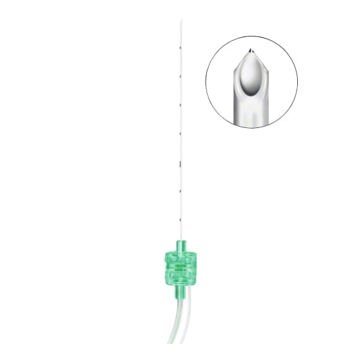 Stimuplex® D-Kanülen für periphere Nervenblockaden, Single Shot Technik mit Nervenstimultion