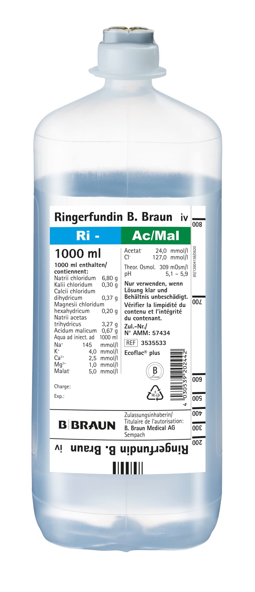 Ringerfundin Ecoflac 1000ml-Produktbild