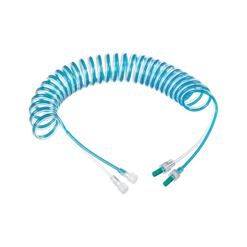 Spiralleitung-Double lumen blue