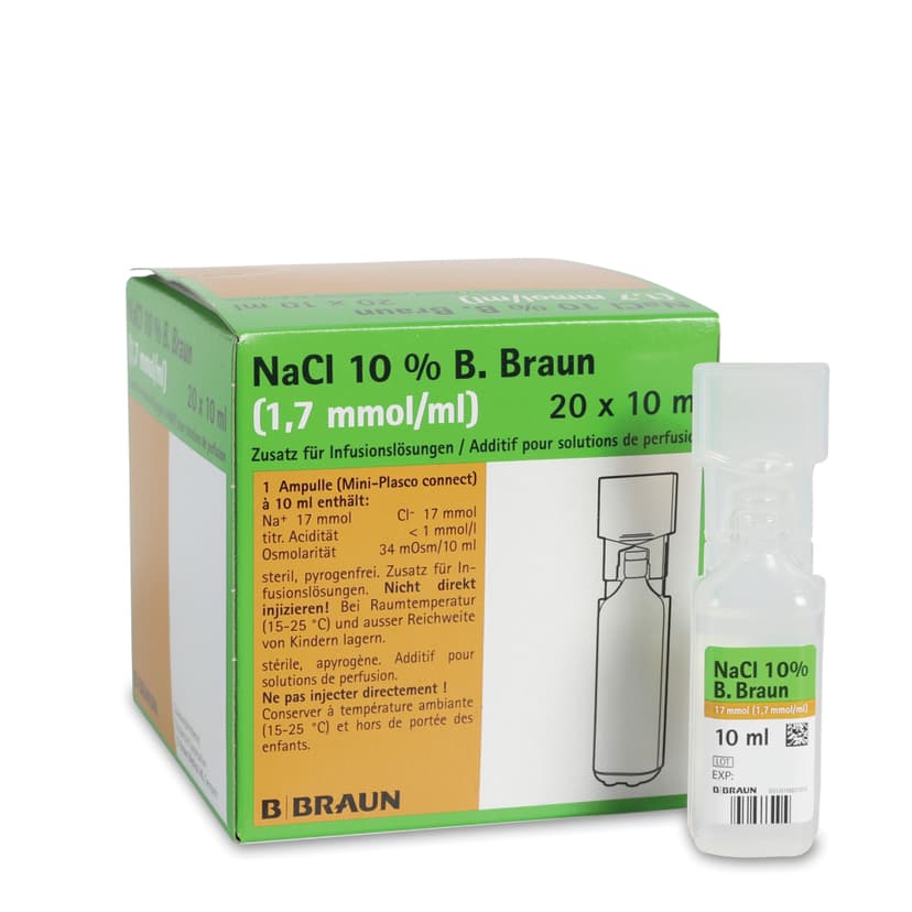 3538729 NaCl 10ml B. Braun Gruppe-Produkt Bild