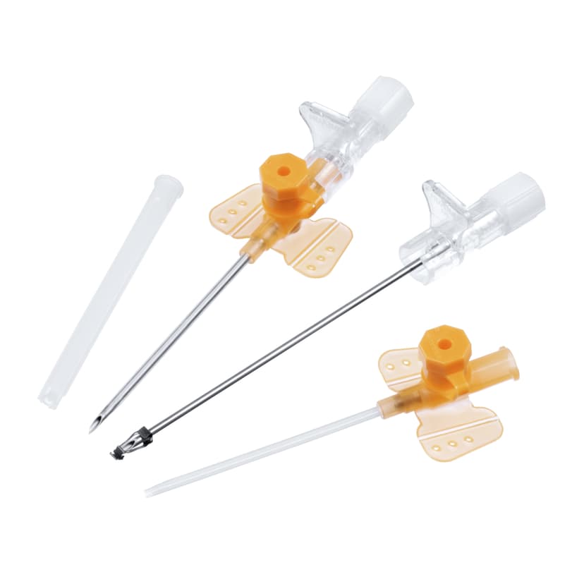Vasofix® Safety-Sicherheitsvenenverweilkanüle mit Zuspritzport, zur Reduzierung von Nadelstichverletzungen und den damit verbunde<br/>nen Infektionsrisiken
