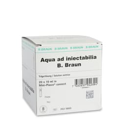 3535665 Aqua ad iniect Mini-Plasco 10 ml-Verpackung