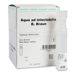 3535673 Aqua ad iniect Mini-Plasco 20 ml-Verpackung und MiniPlasco