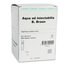 3535673 Aqua ad iniect Mini-Plasco 20 ml-Verpackung