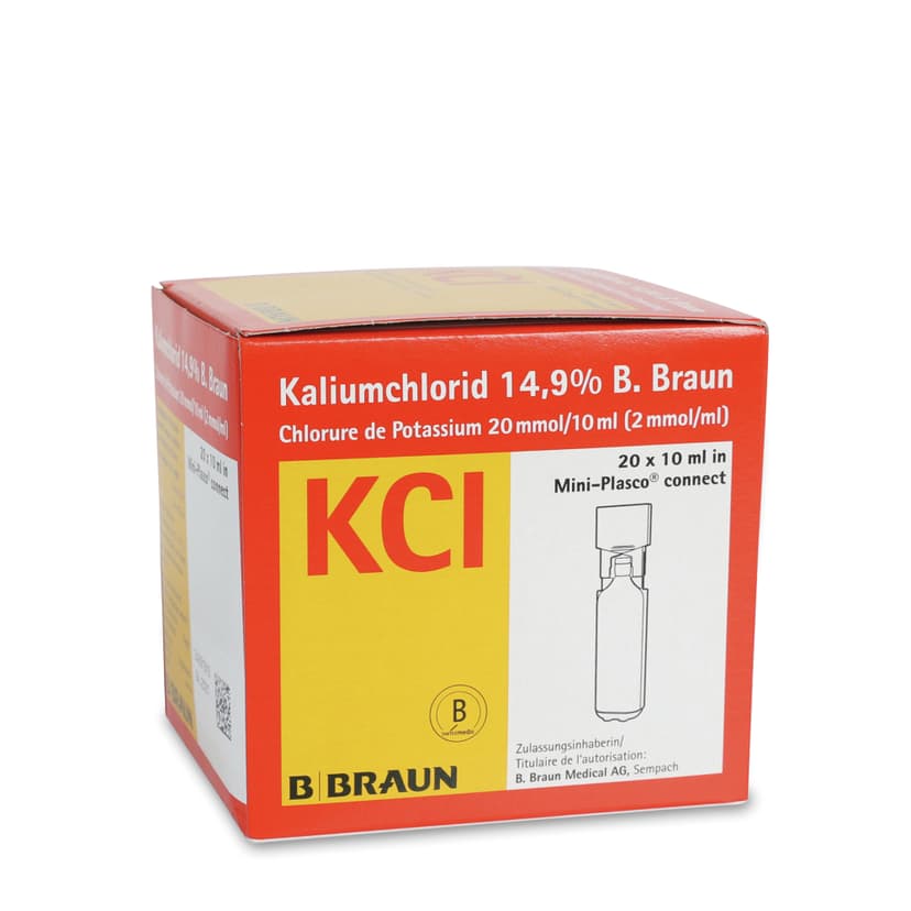 3535835 KCl 14.9 % Mini-Plasco 10 ml-Verpackung
