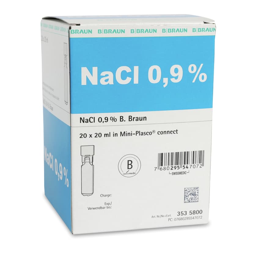 3535800 NaCl 0.9 % Mini-Plasco 20 ml-Verpackung