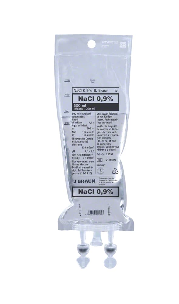 NaCl 0.9% Ecobag® 500/1000 ml-Produktbild