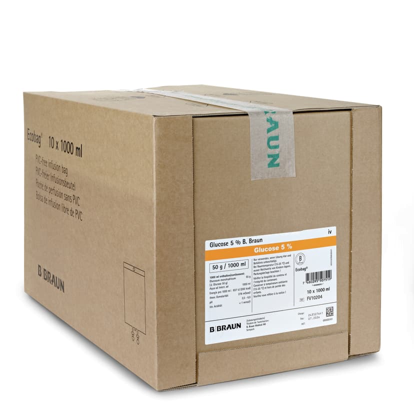 Glucose_5%_Ecobag_1000ml_VP_FV10204-Produkt Bild Verpackung